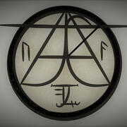 The sigil of Jack himself. Say his name, and he'll appear...